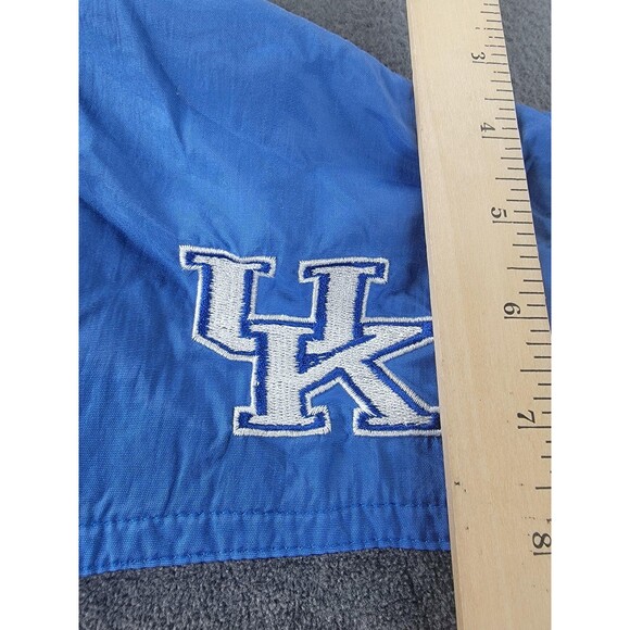 Kentucky Wildcats Jacket Mens Small Gray Blue NCAA Fleece Full Zip Heisman - Picture 10 of 13